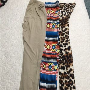 3 pair of. Boutique leggings